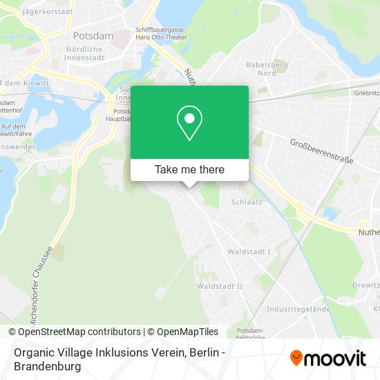Organic Village Inklusions Verein map