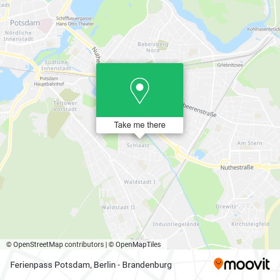 Карта Ferienpass Potsdam