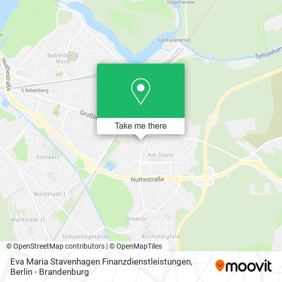Карта Eva Maria Stavenhagen Finanzdienstleistungen