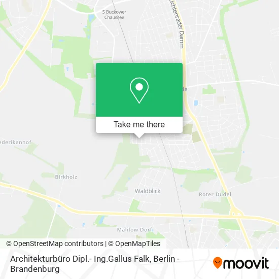 Карта Architekturbüro Dipl.- Ing.Gallus Falk