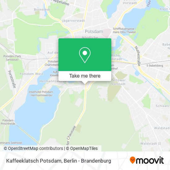 Kaffeeklatsch Potsdam map