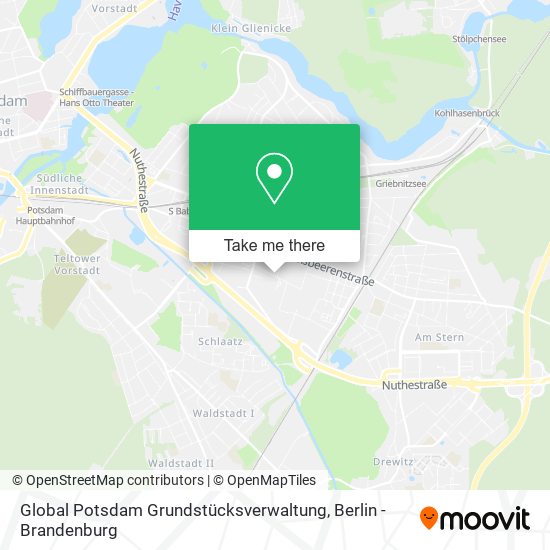 Карта Global Potsdam Grundstücksverwaltung
