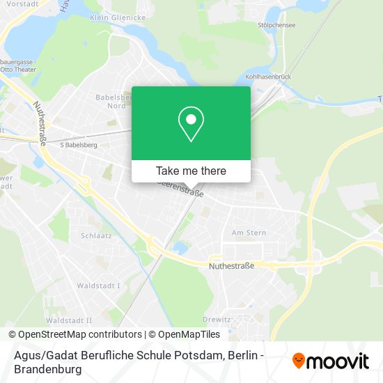 Agus / Gadat Berufliche Schule Potsdam map