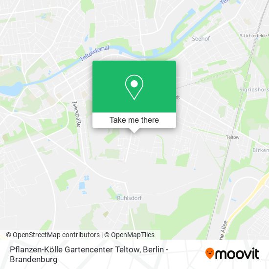 Pflanzen-Kölle Gartencenter Teltow map