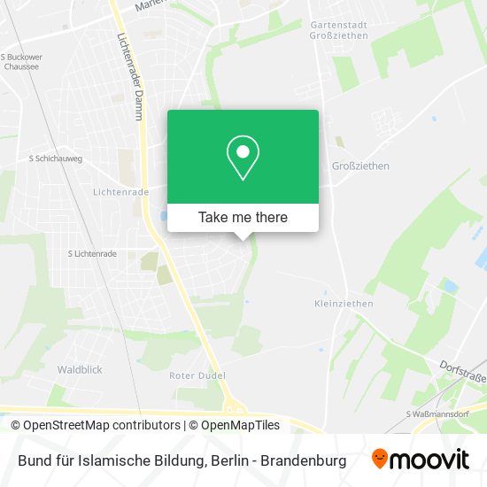 Bund für Islamische Bildung map