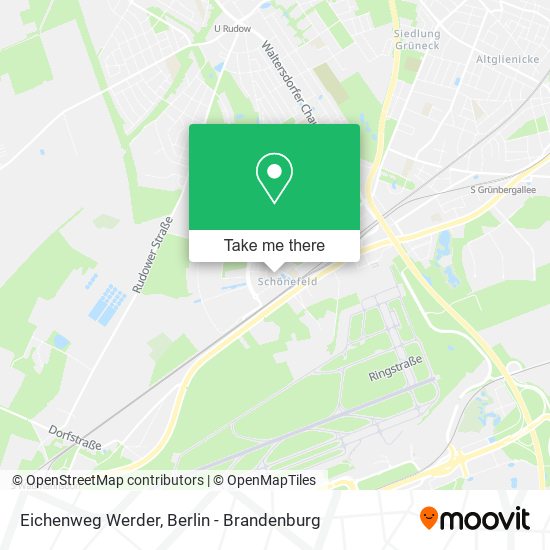 Карта Eichenweg Werder