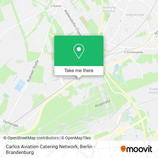 Carlos Aviation Catering Network map