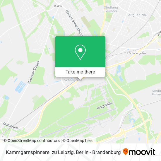 Карта Kammgarnspinnerei zu Leipzig