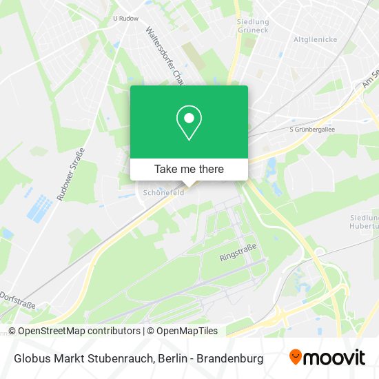 Globus Markt Stubenrauch map