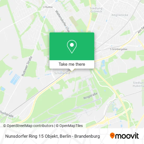 Карта Nunsdorfer Ring 15 Objekt