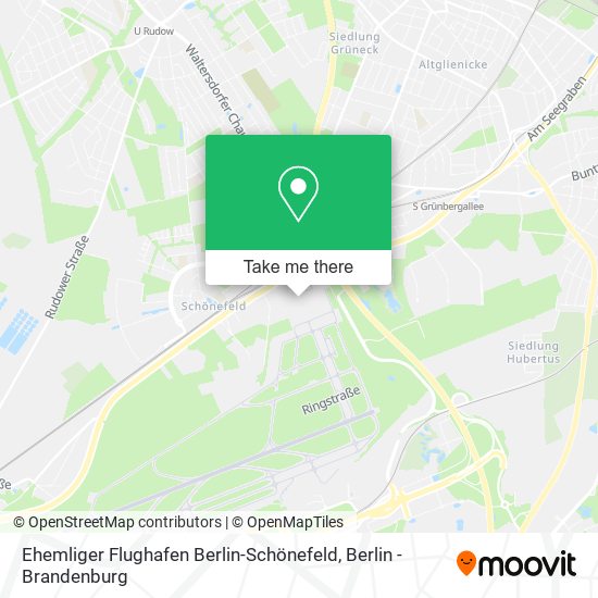 Ehemliger Flughafen Berlin-Schönefeld map
