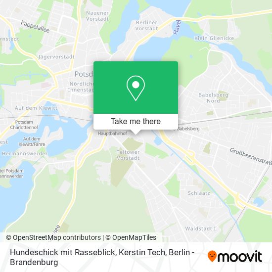 Карта Hundeschick mit Rasseblick, Kerstin Tech