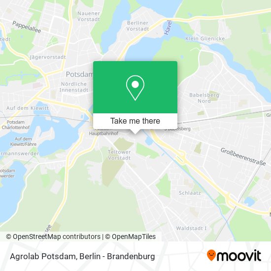 Карта Agrolab Potsdam
