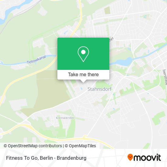 Fitness To Go map