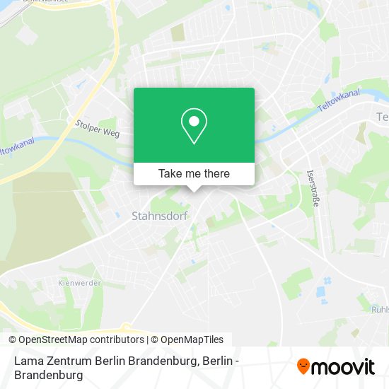 Lama Zentrum Berlin Brandenburg map