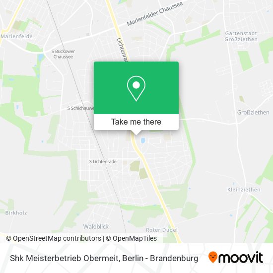 Shk Meisterbetrieb Obermeit map