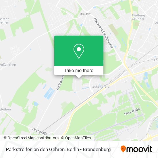 Parkstreifen an den Gehren map