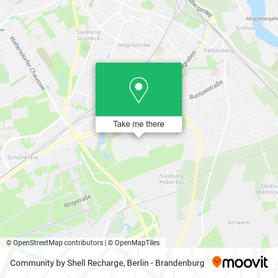 Community by Shell Recharge map