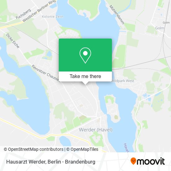 Hausarzt Werder map