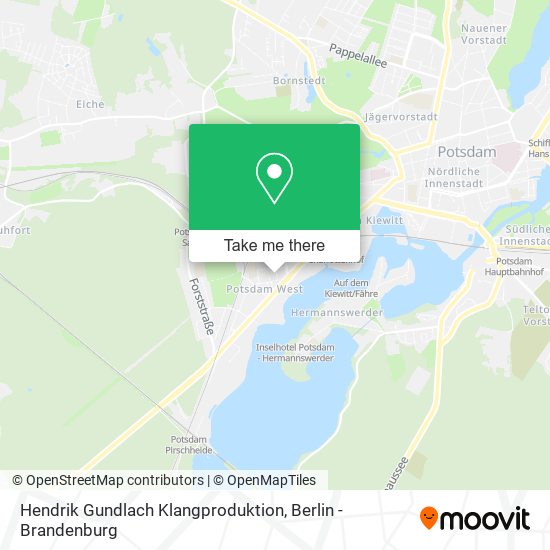 Карта Hendrik Gundlach Klangproduktion