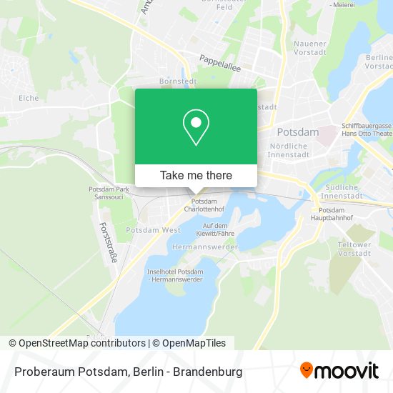 Карта Proberaum Potsdam