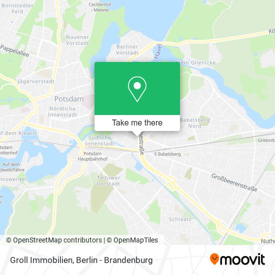 Groll Immobilien map