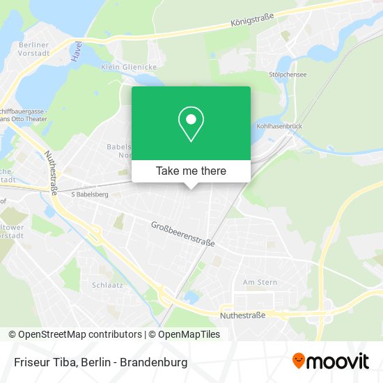 Friseur Tiba map