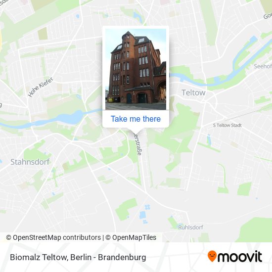 Biomalz Teltow map