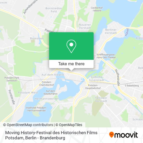 Moving History-Festival des Historischen Films Potsdam map