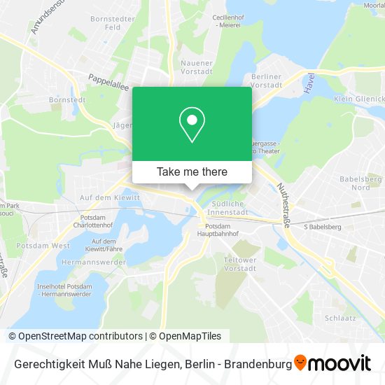 Gerechtigkeit Muß Nahe Liegen map