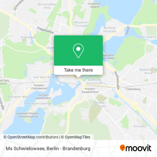 Ms Schwielowsee map