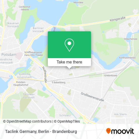 Карта Taclink Germany