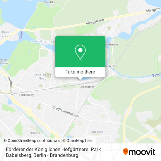 Förderer der Königlichen Hofgärtnerei Park Babelsberg map