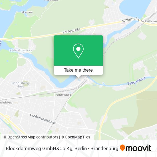 Карта Blockdammweg GmbH&Co.Kg