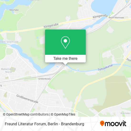 Карта Freund Literatur Forum
