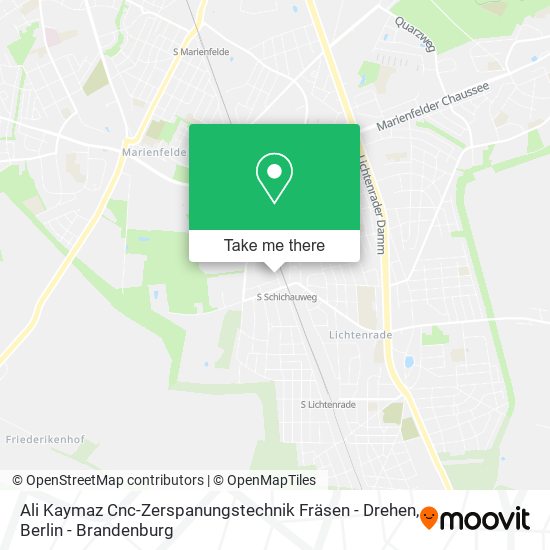 Ali Kaymaz Cnc-Zerspanungstechnik Fräsen - Drehen map