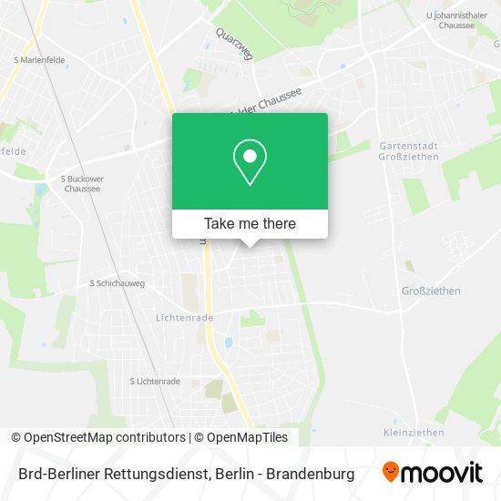Карта Brd-Berliner Rettungsdienst