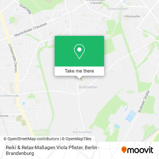 Карта Reiki & Relax-Maßagen Viola Pfister