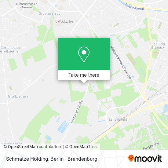 Schmatze Holding map