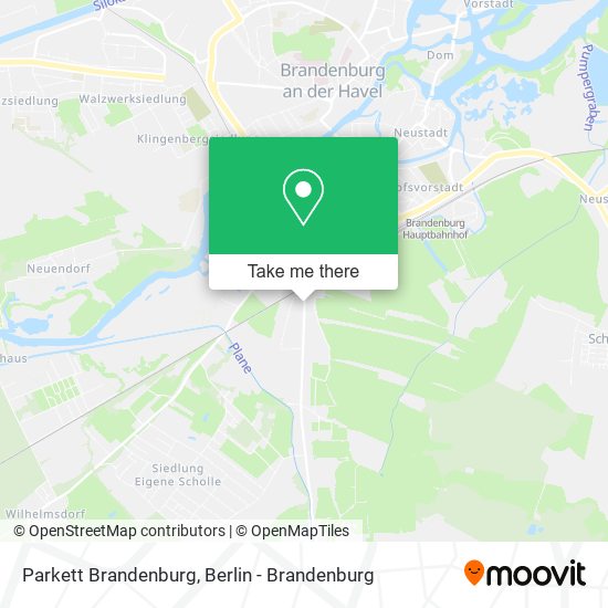 Parkett Brandenburg map