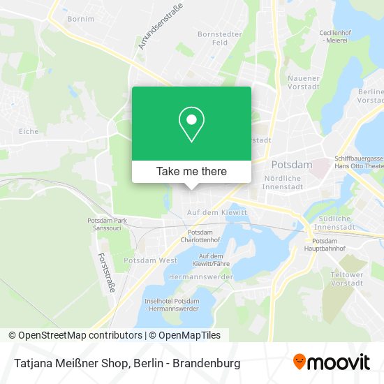 Tatjana Meißner Shop map