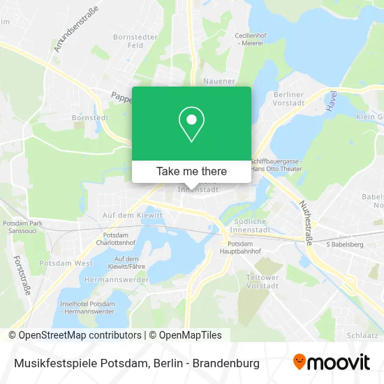 Musikfestspiele Potsdam map