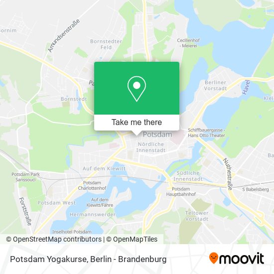 Potsdam Yogakurse map