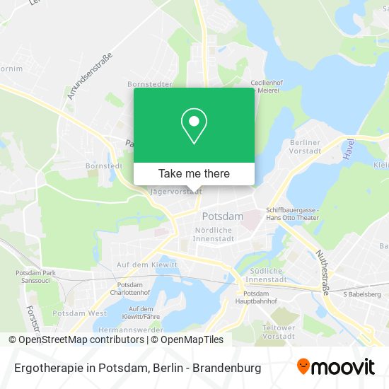 Карта Ergotherapie in Potsdam