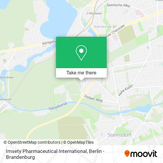 Карта Imsety Pharmaceutical International