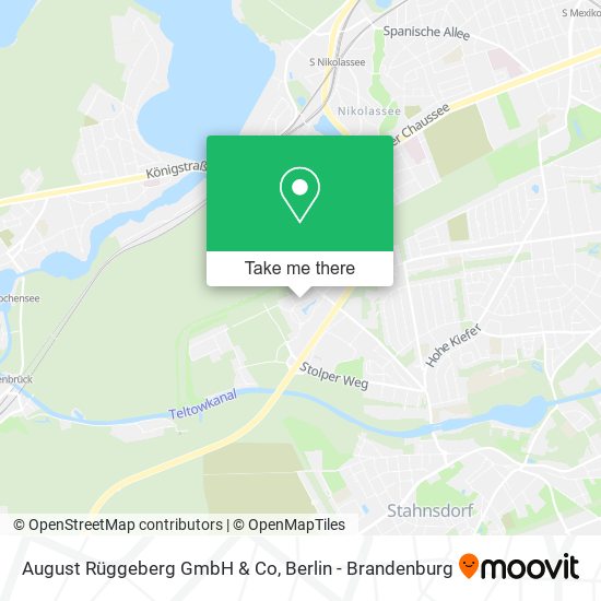 Карта August Rüggeberg GmbH & Co