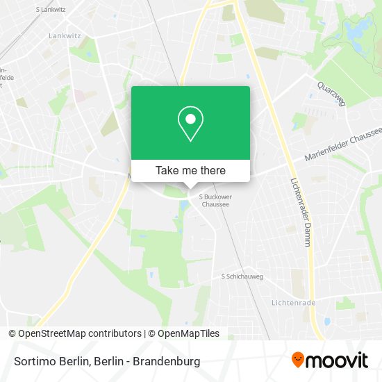 Sortimo Berlin map