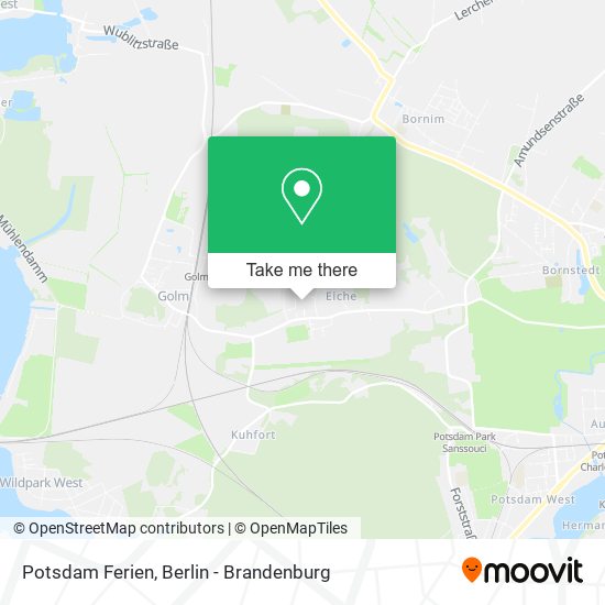 Карта Potsdam Ferien