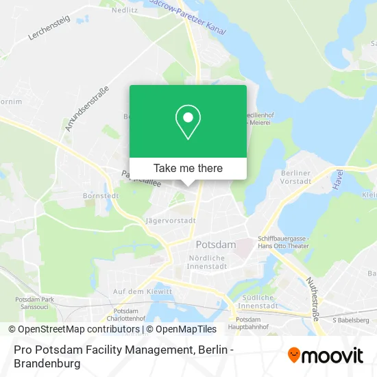 Карта Pro Potsdam Facility Management