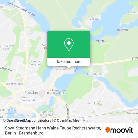 Shwt-Stegmann Hahn Walde Taube Rechtsanwälte map